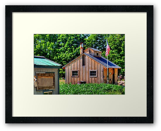 Sugar Shack Framed Art Print By Spankye5 Redbubble   Fp,550x550,black,off White,box20,s,ffffff 