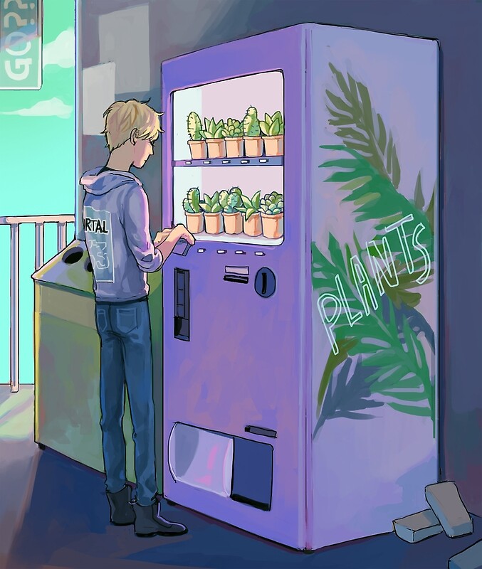"vending machine" by kelpls | Redbubble