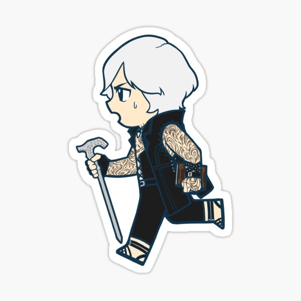 V chibi (version 2) Sticker