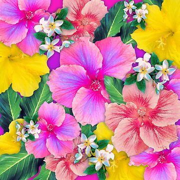 Artwork thumbnail, Aloha Rainbow Sherbet by Nina May Designs