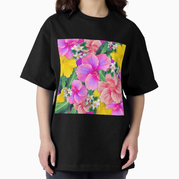 Aloha Rainbow Sherbet Oversized T-Shirt