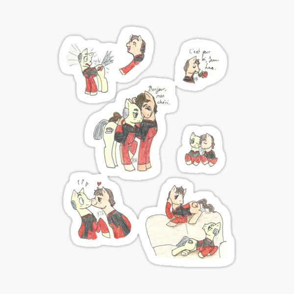 PiQard Ponies Sticker