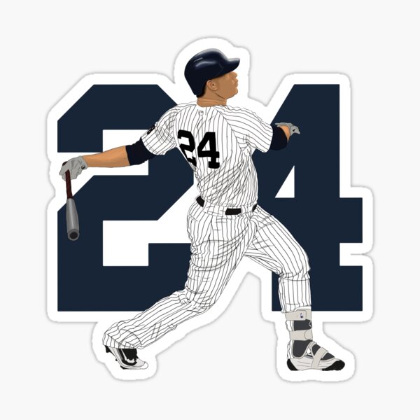 Gary Sanchez New York Yankees Shirt Men's Large Blue Jersey Tee #24 MLB  Baseball