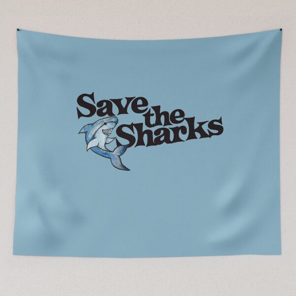 Item preview, Save the Sharks designed and sold by FrictionMaxxing.