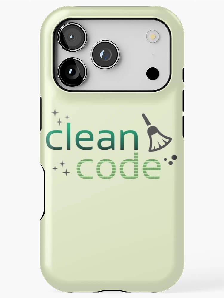 Thumbnail 1 of 4, iPhone Case, Clean Code designed and sold by ApparelFactory.
