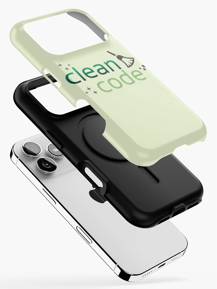 Thumbnail 2 of 4, iPhone Case, Clean Code designed and sold by ApparelFactory.