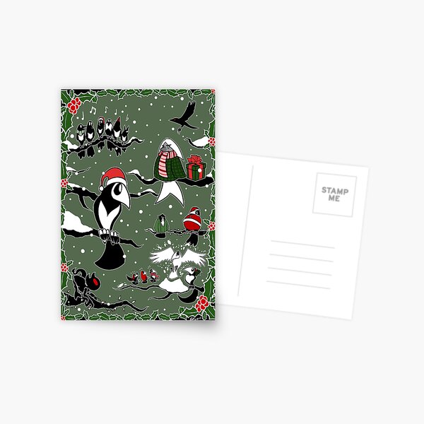 Various Happenings - Christmas Birbs Special Page Postcard
