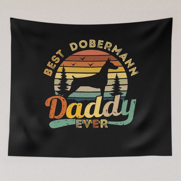 Item preview, Best Dobermann Daddy Ever Retro Vintage designed and sold by rafaeltto.