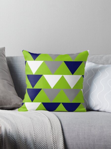 Item preview, Arrows: Lime Green,  Bright Navy Blue, Grey, and White designed and sold by kierkegaard.