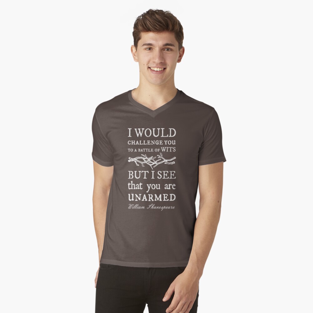 Item preview, V-Neck T-Shirt designed and sold by traciwithani.