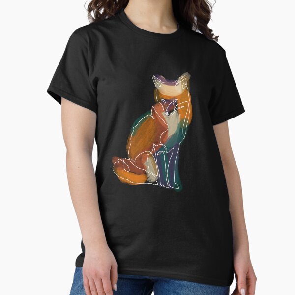 Item preview, Painted fox designed and sold by Oh-Hecko.