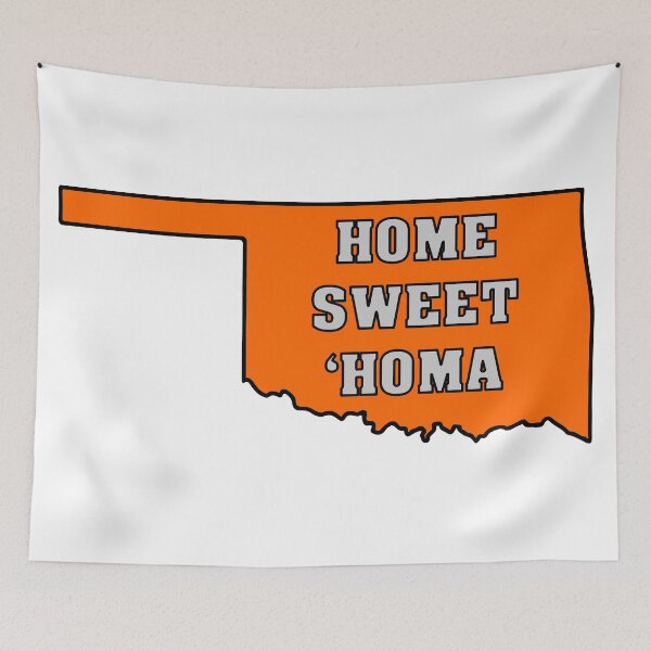 Item preview, Home Sweet Homa Orange & Gray Bold designed and sold by youngbrodie.