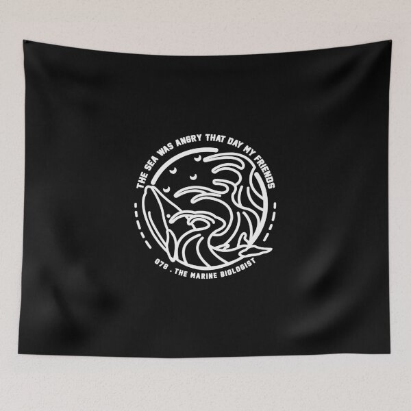 Item preview, The Sea Was Angry That Day My Friends - BlackArt designed and sold by Primal Mistry.