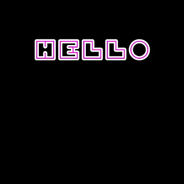 Artwork thumbnail, Hello by TLSDesigns