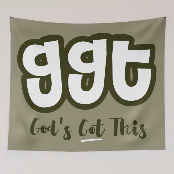 Item preview, Gods Got This - olive designed and sold by Cane & Abel Creations ..