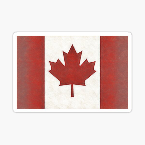 Canadian Maple Leaf Sticker