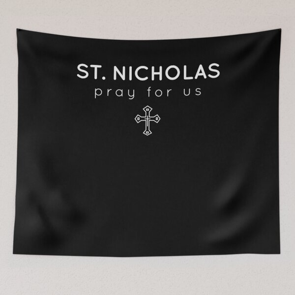 Item preview, Pray for Us - Catholic Patron Saint Nicholas designed and sold by brizodesign.