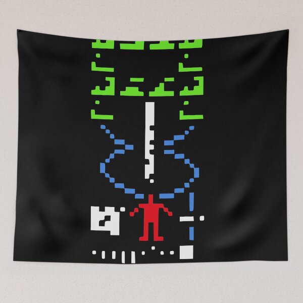 Item preview, Extraterrestrial Gift - Arecibe Alien Message designed and sold by FDST-shirts.