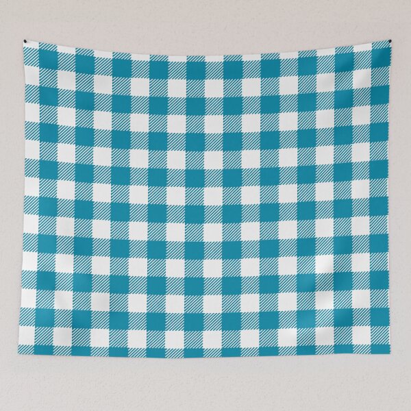 Item preview, Blue vichy check  designed and sold by kapotka.