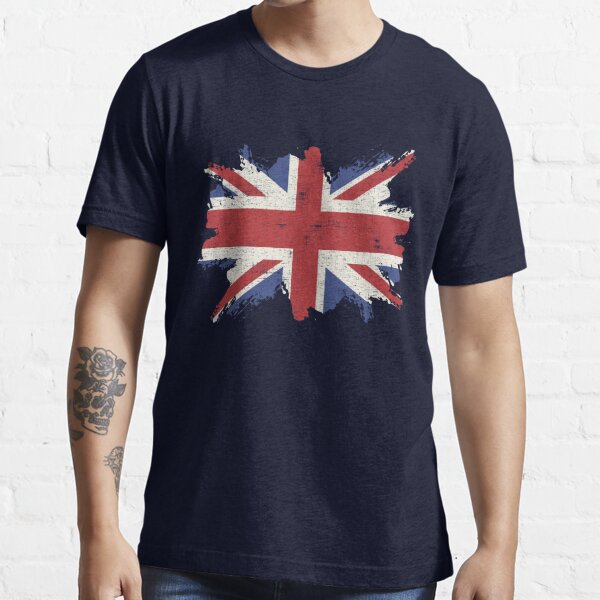 Great Britain Flag Vintage Essential T-Shirt