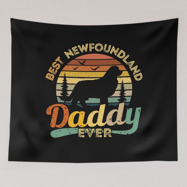 Item preview, Best Newfoundland Daddy Ever Retro Vintage designed and sold by rafaeltto.