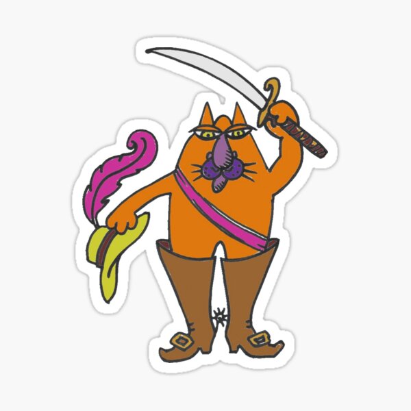Puss in boots Sticker