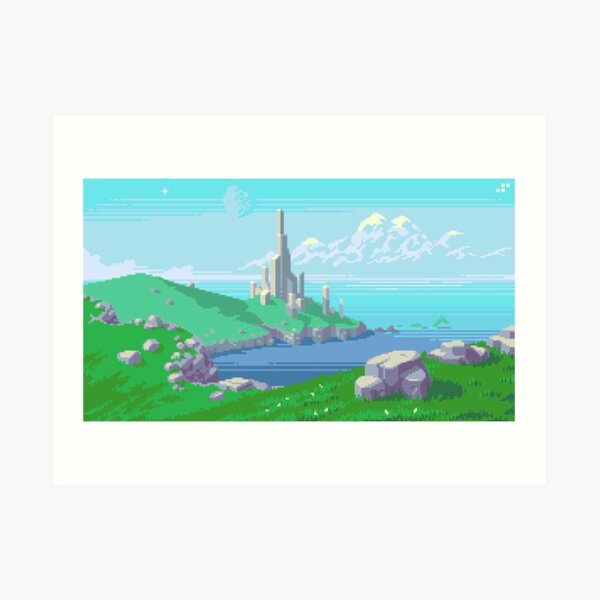 Glory Tower Art Print