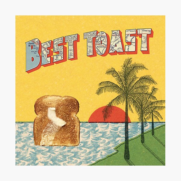 Item preview, Best Coast, Best Toast designed and sold by slugspoon.