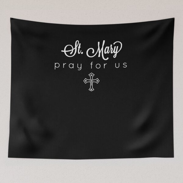 Item preview, Pray for Us - Catholic Patron Saint Mary designed and sold by brizodesign.