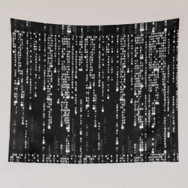 Item preview, The white binary code designed and sold by User70.