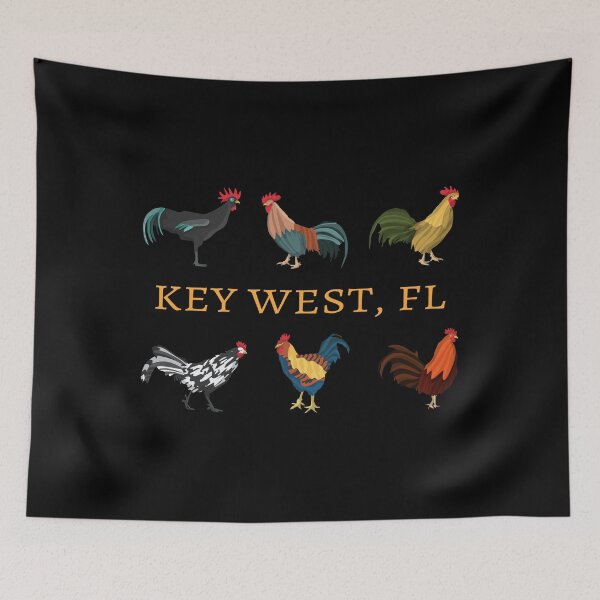 Item preview, Key West FL Chickens and Roosters designed and sold by KoolMoDee.