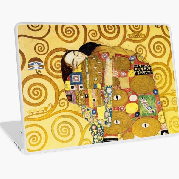 The Embrace (Fulfilment) by Gustav Klimt (1905) Laptop Skin