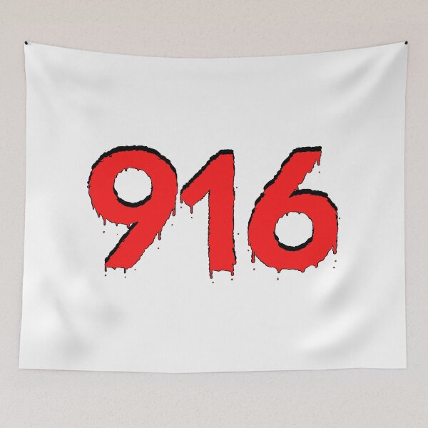 Item preview, 916 Area Code - Red designed and sold by sicksticksco.