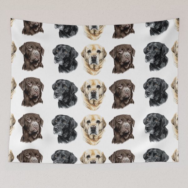 Item preview, Labrador trio designed and sold by RozThompsonArt.