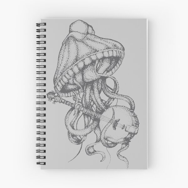 Item preview, Banjo Playin' Redneck Jellyfish Illustration designed and sold by jesseladret.