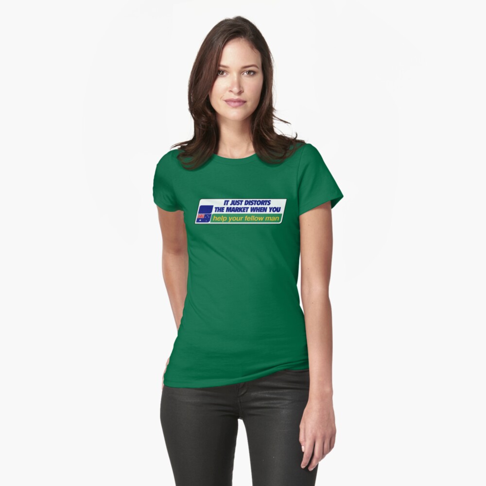 Item preview, Fitted T-Shirt designed and sold by posty.