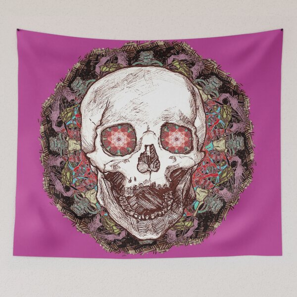 Item preview, Skull mandala skull designed and sold by Isabel Mónica García González.