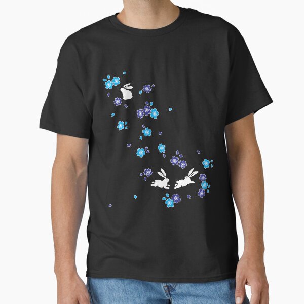 Item preview, Japanese Bunny - Blue designed and sold by Colleen Hernandez.