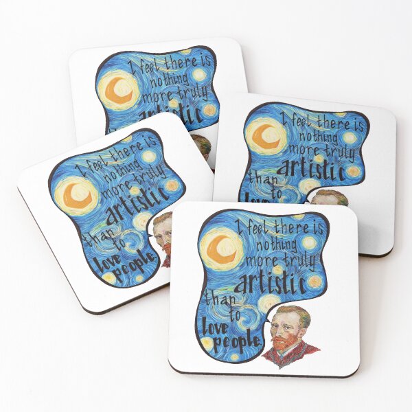 Item preview, Vincent Van Gogh - Love People designed and sold by artsycayke.
