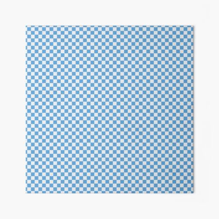 Manchester City FC logo, creative art, blue and white checkered