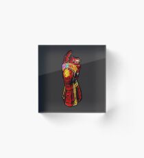 the Iron Snap Acrylic Block