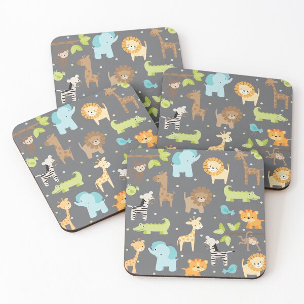 Item preview, Jungle Animals designed and sold by PeppermintCreek.
