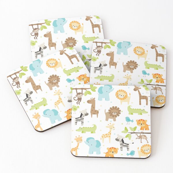 Item preview, Jungle Animals designed and sold by PeppermintCreek.