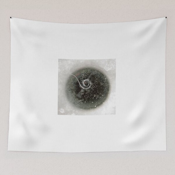 Item preview, Frozen Ice Fishing Hole designed and sold by StevenRalserPhoto.