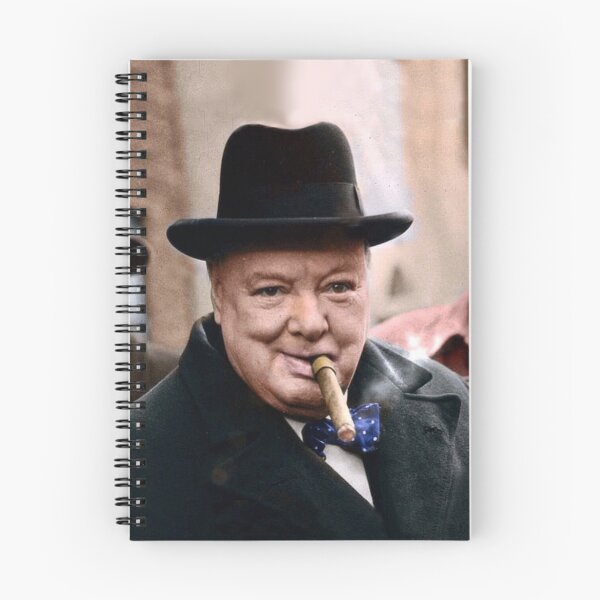 Item preview, Winston Churchill con Cigar en color designed and sold by AndythephotoDr.