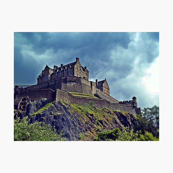 Edinburgh Castle, Scotland. Photographic Print