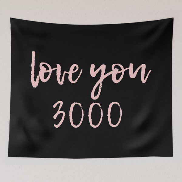 Aperçu de l'œuvre T'aime 3000 rose millénaire créée et vendue par FandomTrading.