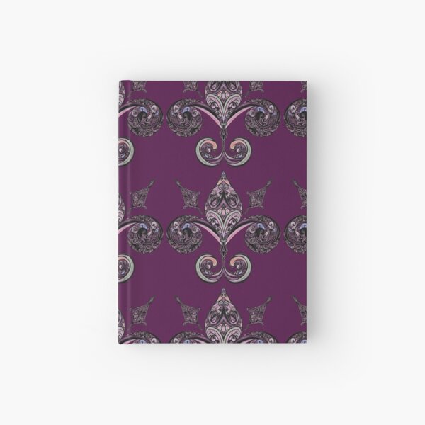 Fleur-de-lis Hardcover Journal