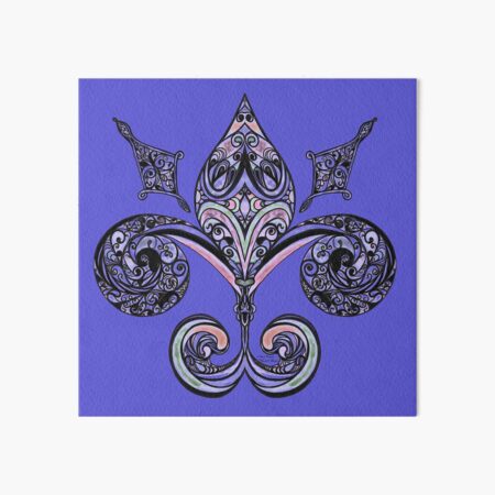 Fleur-de-lis Art Board Print