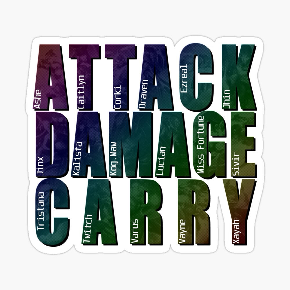 Attack Damage Carry Travel Mug By Harada1987 Redbubble